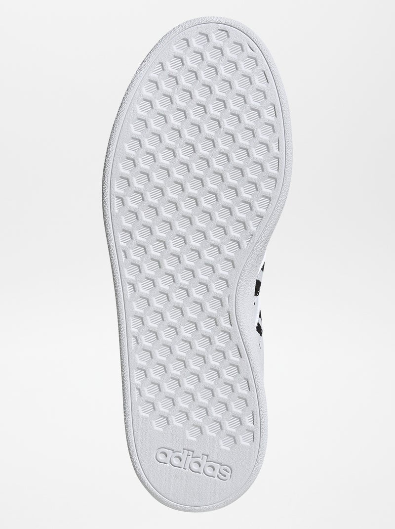 Ténis 'Grand court' zebradas 'adidas' Branco - Kiabi