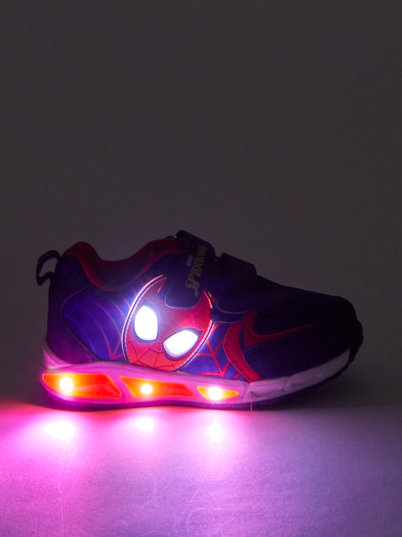 Ténis 'Homem Aranha' 'Marvel' com luzes CINZA - Kiabi