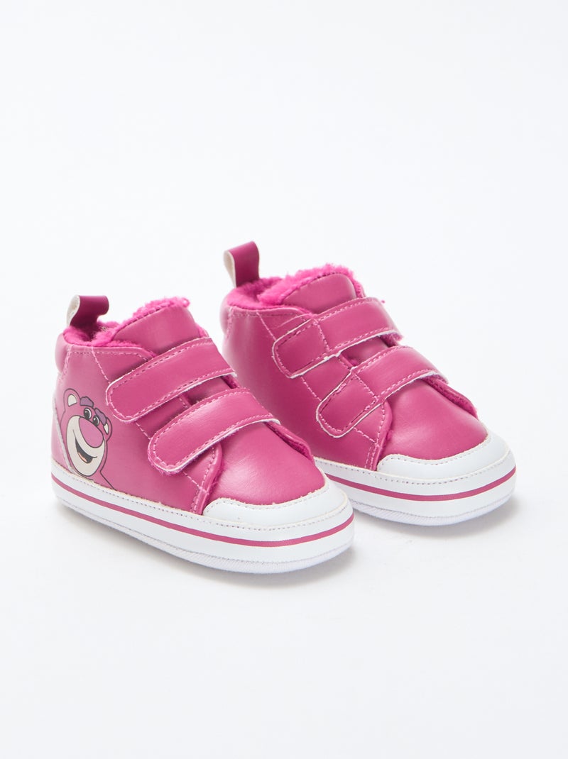 Ténis 'Lotso' 'Disney' com tiras de velcro Rosa - Kiabi