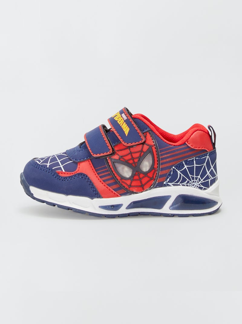 Ténis luminosos 'Homem Aranha' Azul - Kiabi