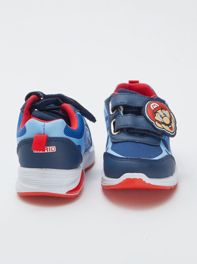 Ténis luminosos 'Mario' AZUL - Kiabi