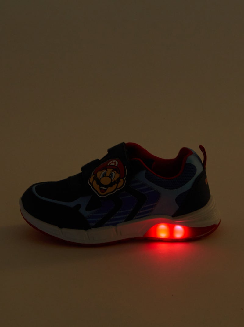 Ténis luminosos 'Mario' AZUL - Kiabi