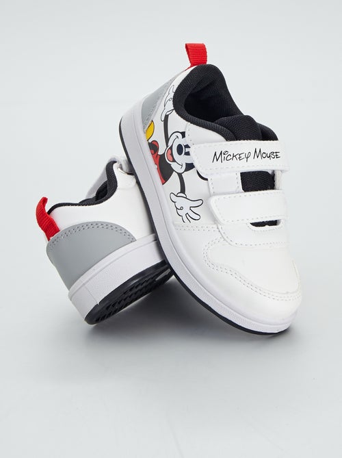 Ténis 'Mickey Mouse' com velcros - Kiabi