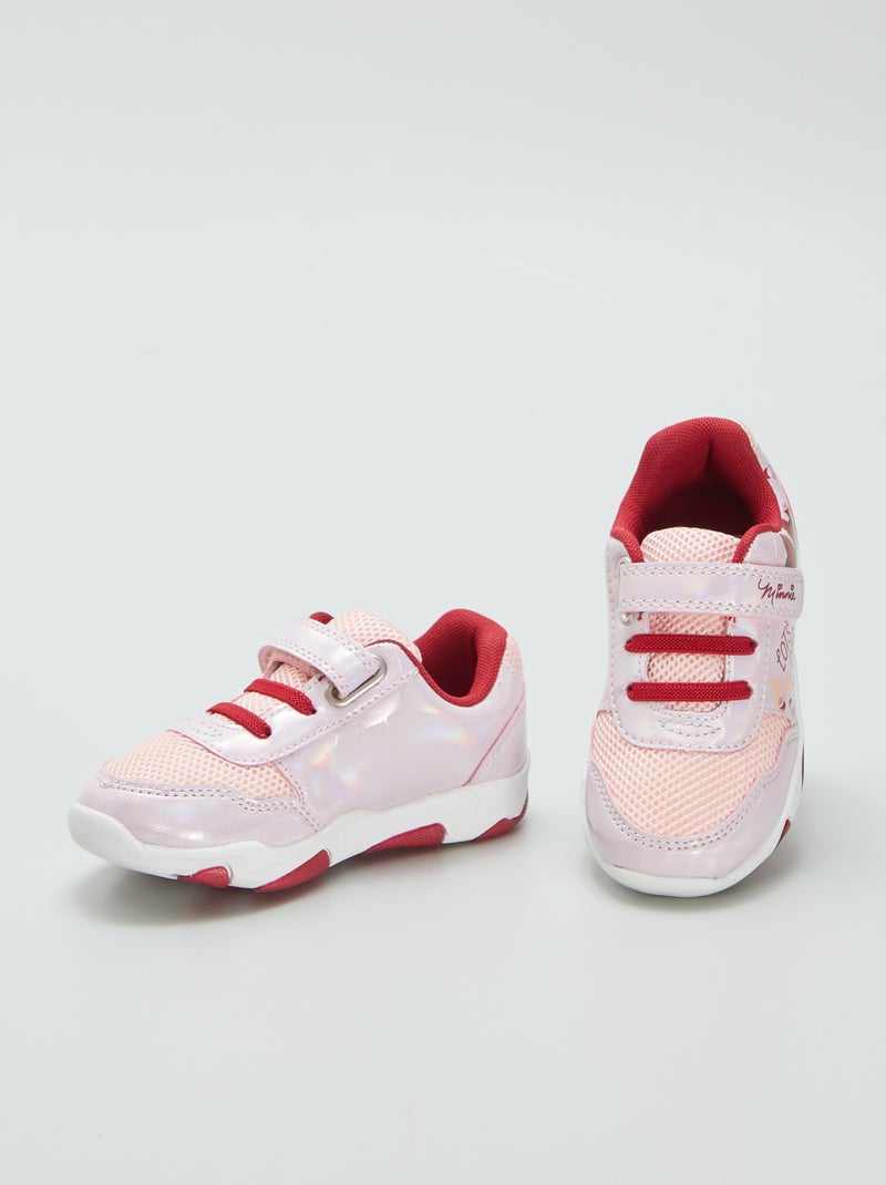 Ténis 'Minnie' bimatéria ROSA - Kiabi