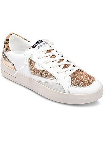 Ténis Mulher Plataforma Leopardo Glitter OZABI MMXXIV
