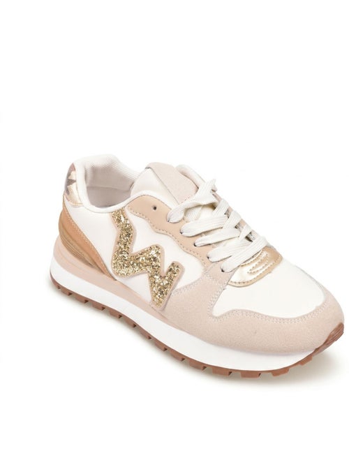 Tenis Mulher Runner Mesh Logo OZABI - 4 Cores - Kiabi