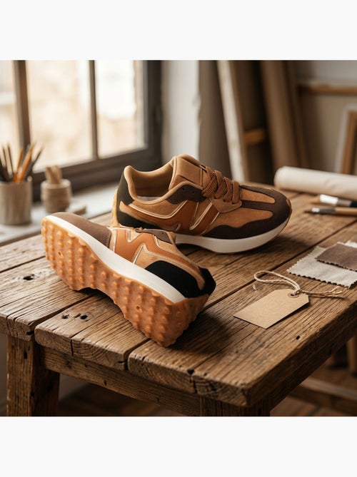 Tenis Mulher Runner Mesh Logo OZABI - 4 Cores - Kiabi Tenis Mulher Runner Mesh Logo OZABI - 4 Cores - Kiabi