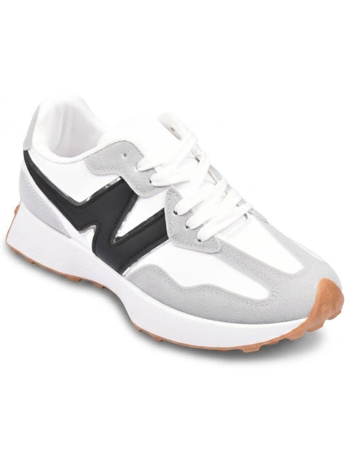 Tenis Mulher Runner Mesh Logo OZABI - 4 Cores - Kiabi Tenis Mulher Runner Mesh Logo OZABI - 4 Cores - Kiabi