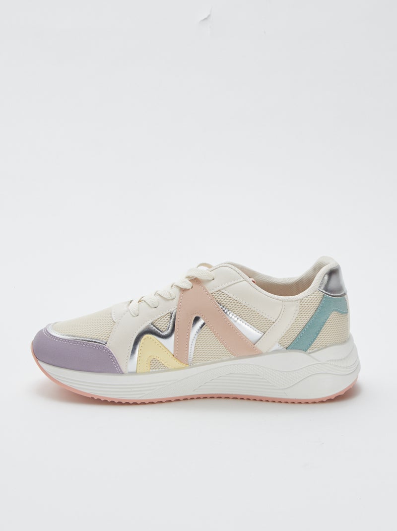 Ténis multicores ROSA - Kiabi