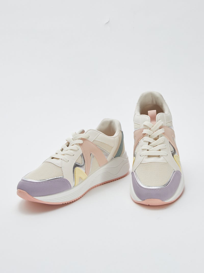 Ténis multicores ROSA - Kiabi