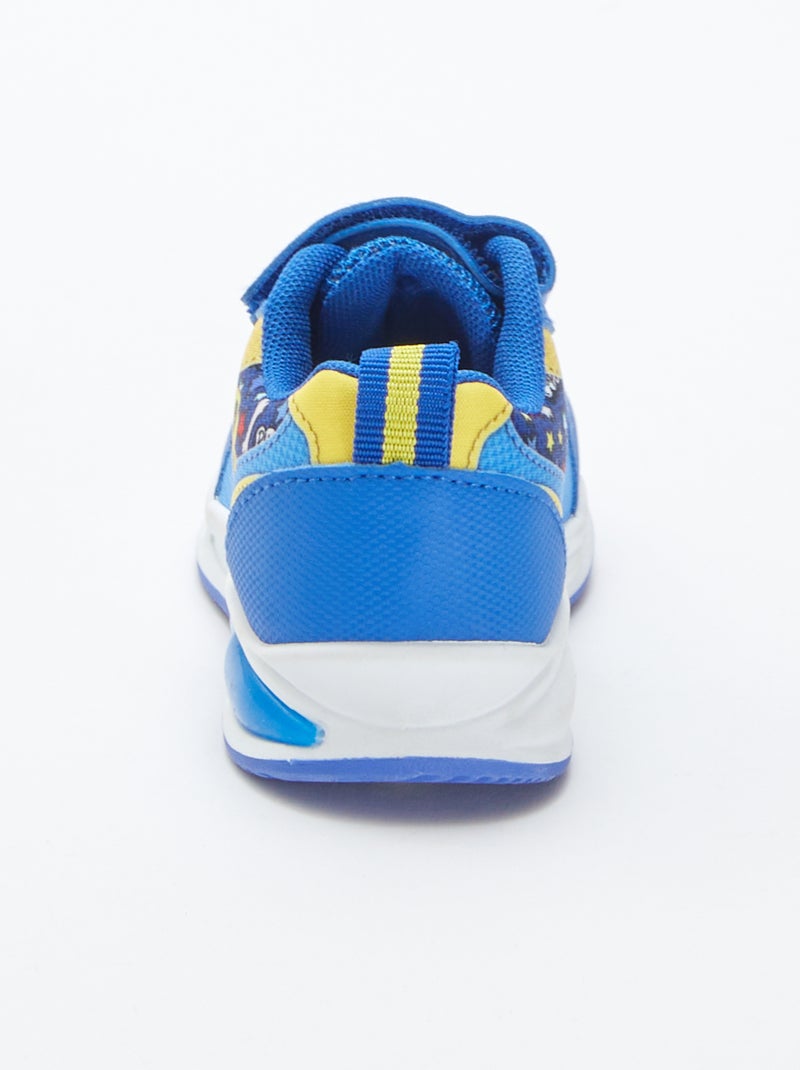 Ténis 'Patrulha Pata' com solas luminosas AZUL - Kiabi
