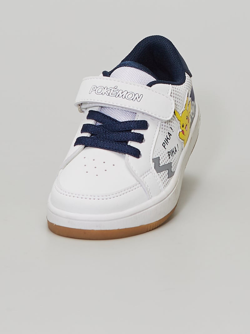 Ténis 'Pokémon' com tira de velcro Branco - Kiabi