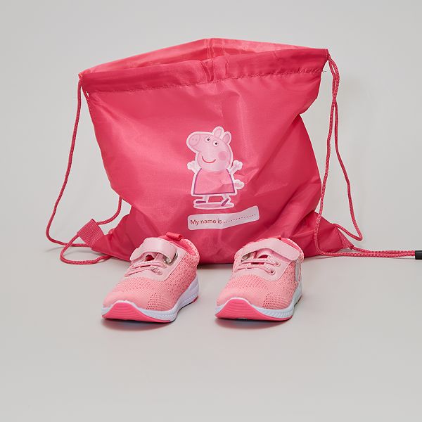 Ténis 'Porquinha Peppa' Menina 3-12 anos - Rosa - Kiabi - 20,00€