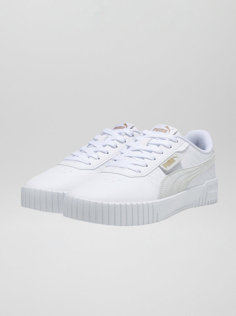 Ténis 'Puma' 'Carina 2.0' BRANCO - Kiabi