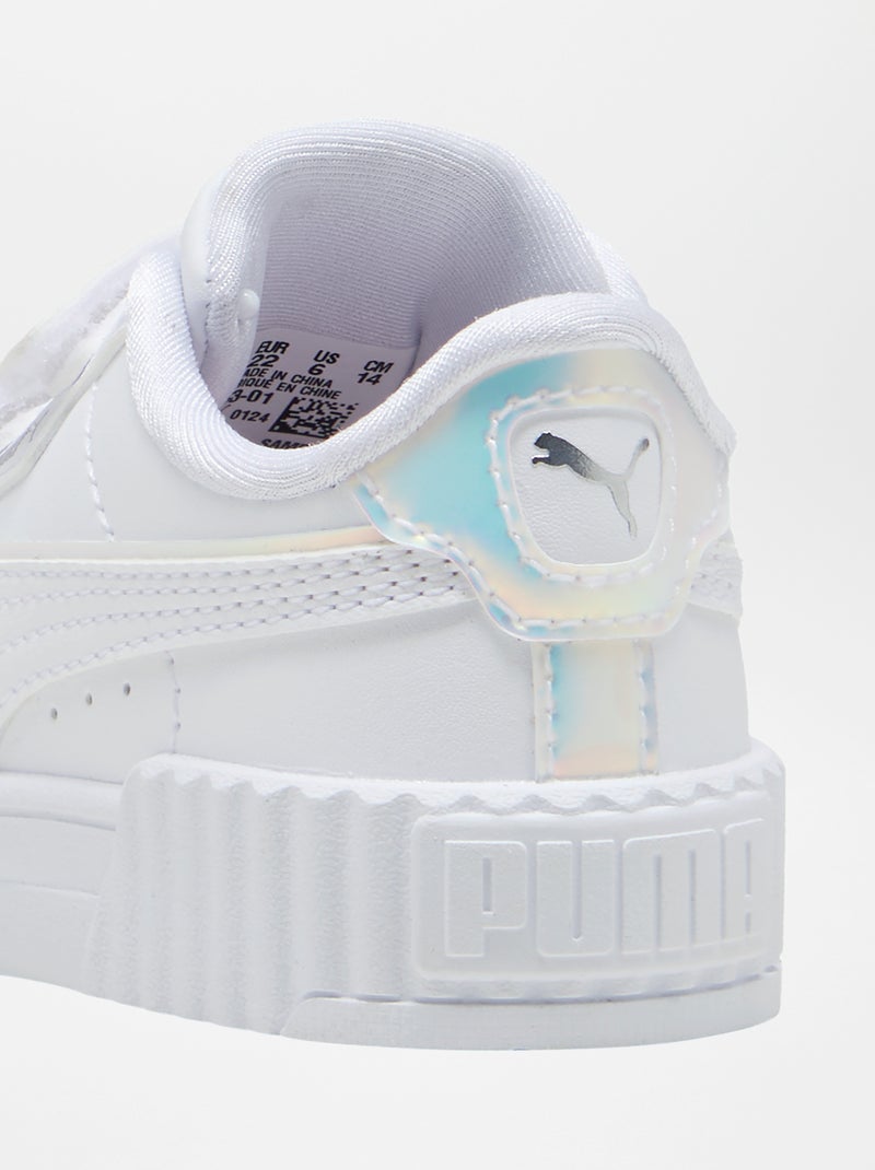 Ténis 'Puma' 'Carina' holográficos Branco - Kiabi