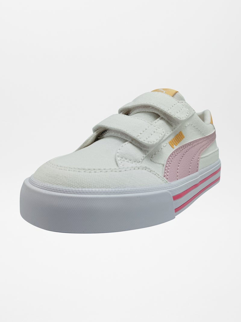 Ténis 'Puma' 'Court Classic' Branco - Kiabi