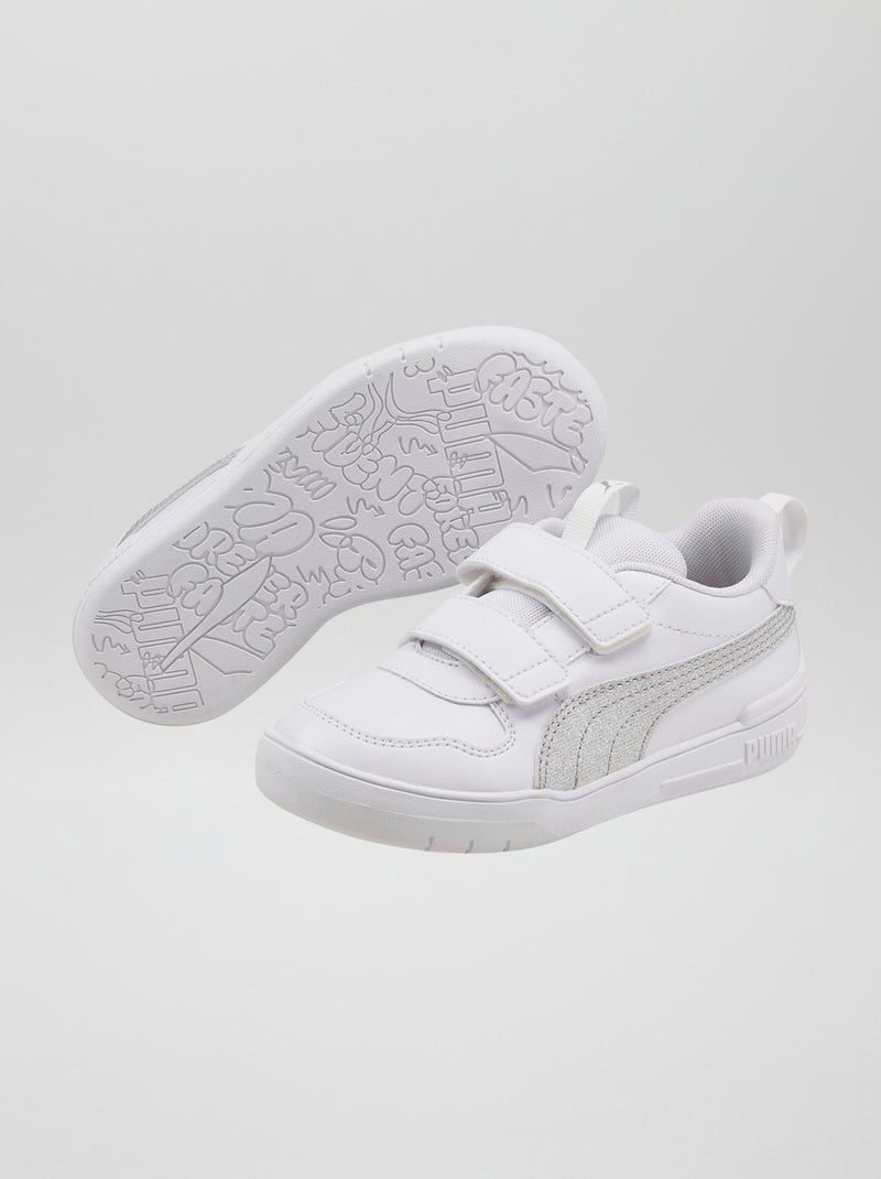 Ténis 'Puma' 'Multiflex Glitz' BRANCO - Kiabi