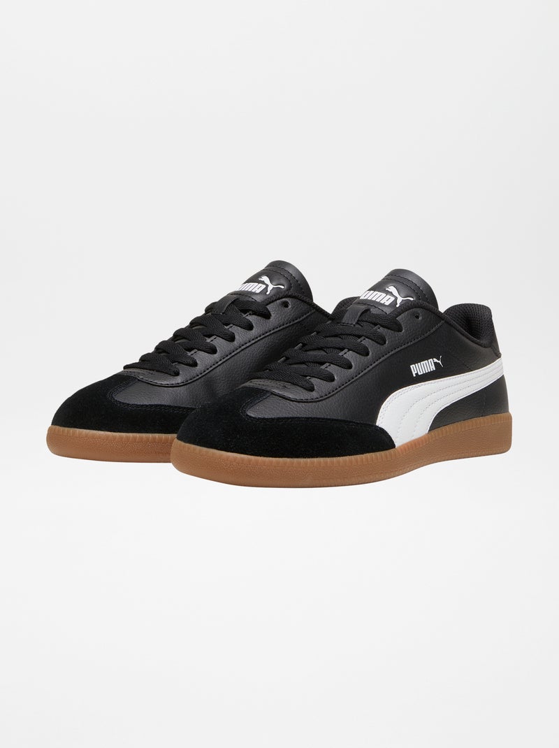 Ténis 'Puma' 'Palermo' bi-matéria Preto - Kiabi