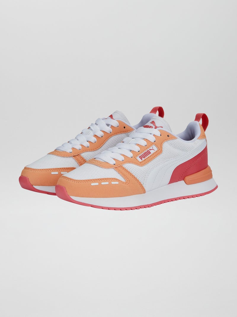 Ténis 'Puma' 'R78' BRANCO - Kiabi