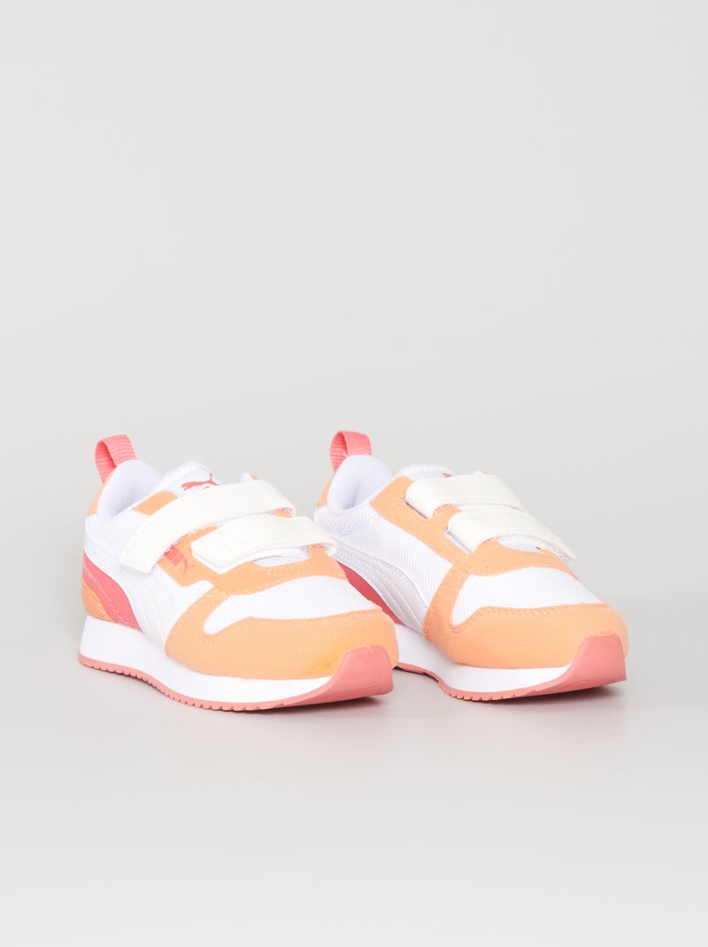 Ténis 'Puma' 'R78' tricolores BRANCO - Kiabi