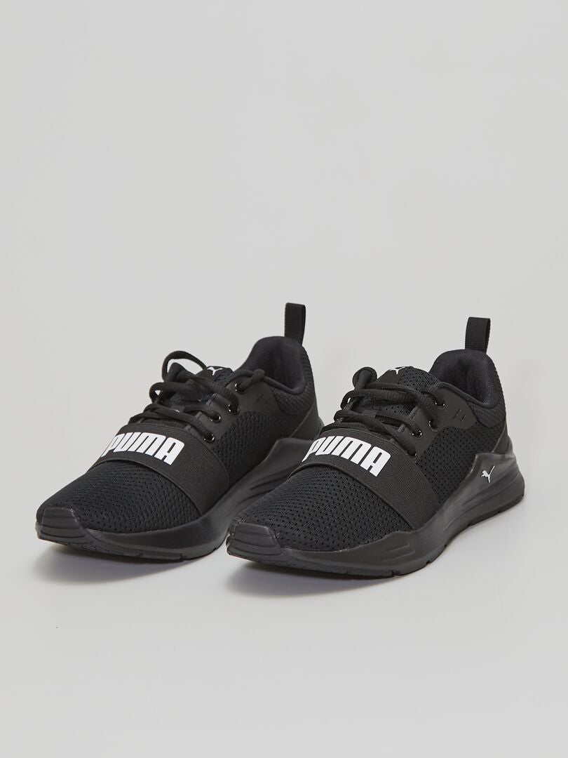 Tenis Puma Wired Run Zapatillas Puma Wired Run Disc JR Negro Y