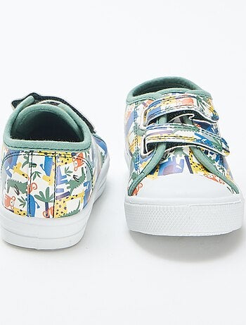 Ténis rasos com estampado