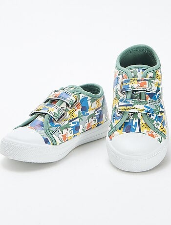 Ténis rasos com estampado