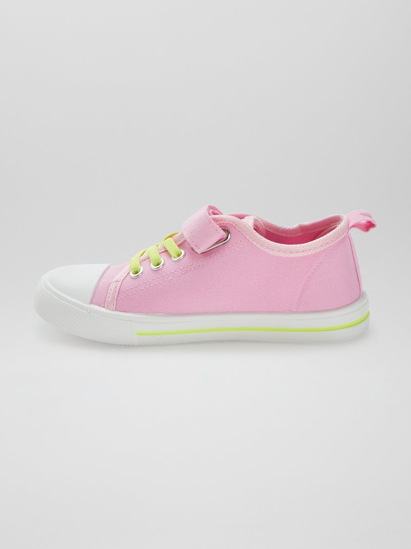 Ténis rasos com tira de velcro 'Minnie' 'Disney' ROSA - Kiabi