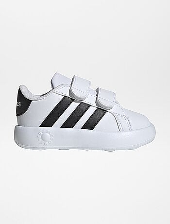 Ténis rasos com tiras de velcro 'Adidas'