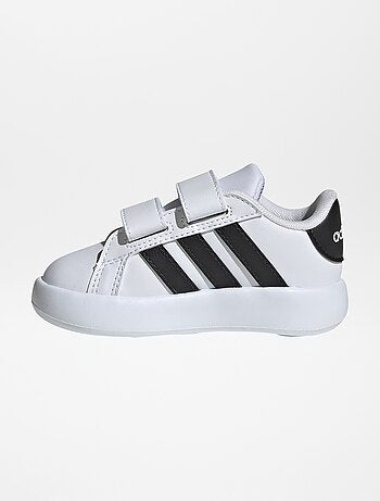Ténis rasos com tiras de velcro 'Adidas'