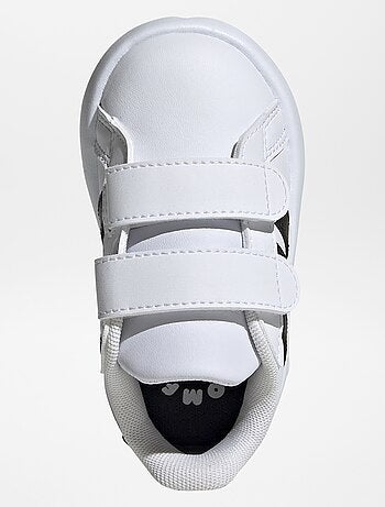 Ténis rasos com tiras de velcro 'Adidas'