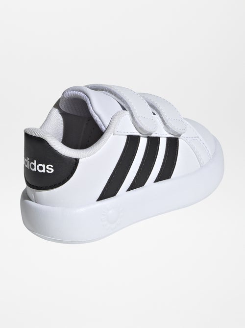 Ténis rasos com tiras de velcro 'Adidas' - Kiabi