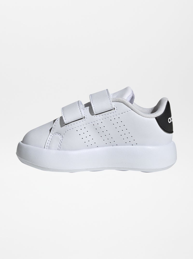 Ténis rasos com tiras de velcro 'Adidas' BRANCO - Kiabi