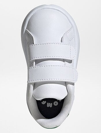 Ténis rasos com tiras de velcro 'Adidas'