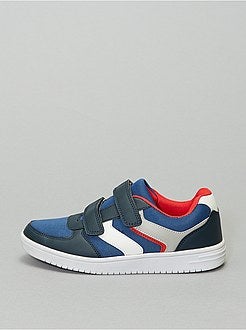 Menino 3-12 anos - Ténis rasos com tiras de velcro - Kiabi