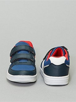 Menino 3-12 anos - Ténis rasos com tiras de velcro - Kiabi