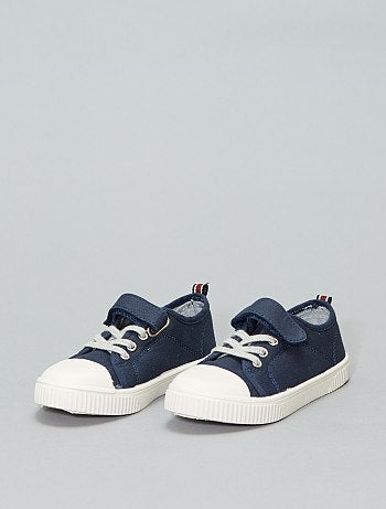 Ténis rasos em lona - Kiabi