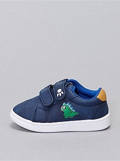 Ténis rasos em pele sintética - Kiabi