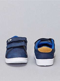 Ténis rasos em pele sintética - Kiabi