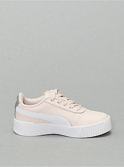 Ténis rasos 'Puma Carina' em couro - Kiabi