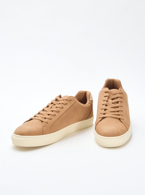 Ténis rasos texturados - Kiabi