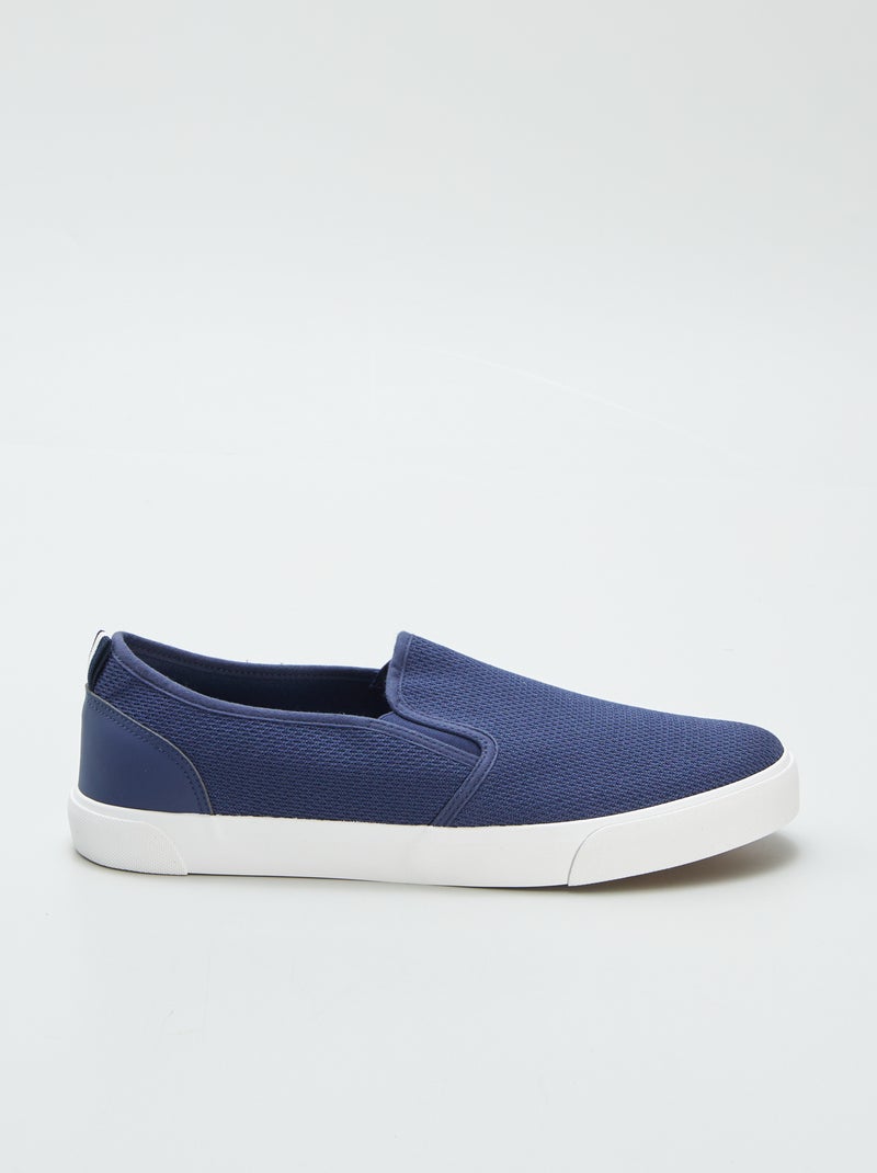 Ténis slip-on AZUL - Kiabi
