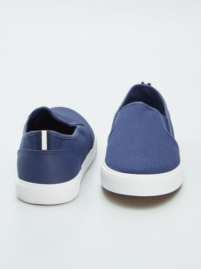 Ténis slip-on AZUL - Kiabi