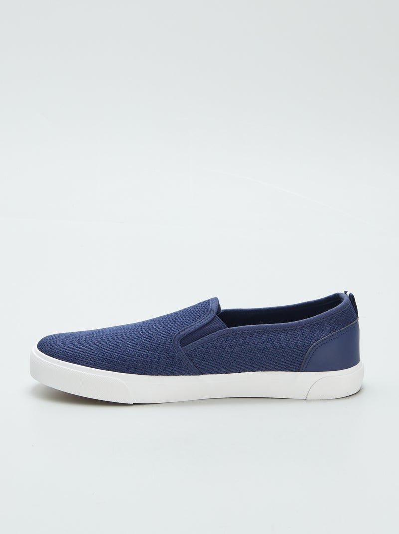 Ténis slip-on AZUL - Kiabi