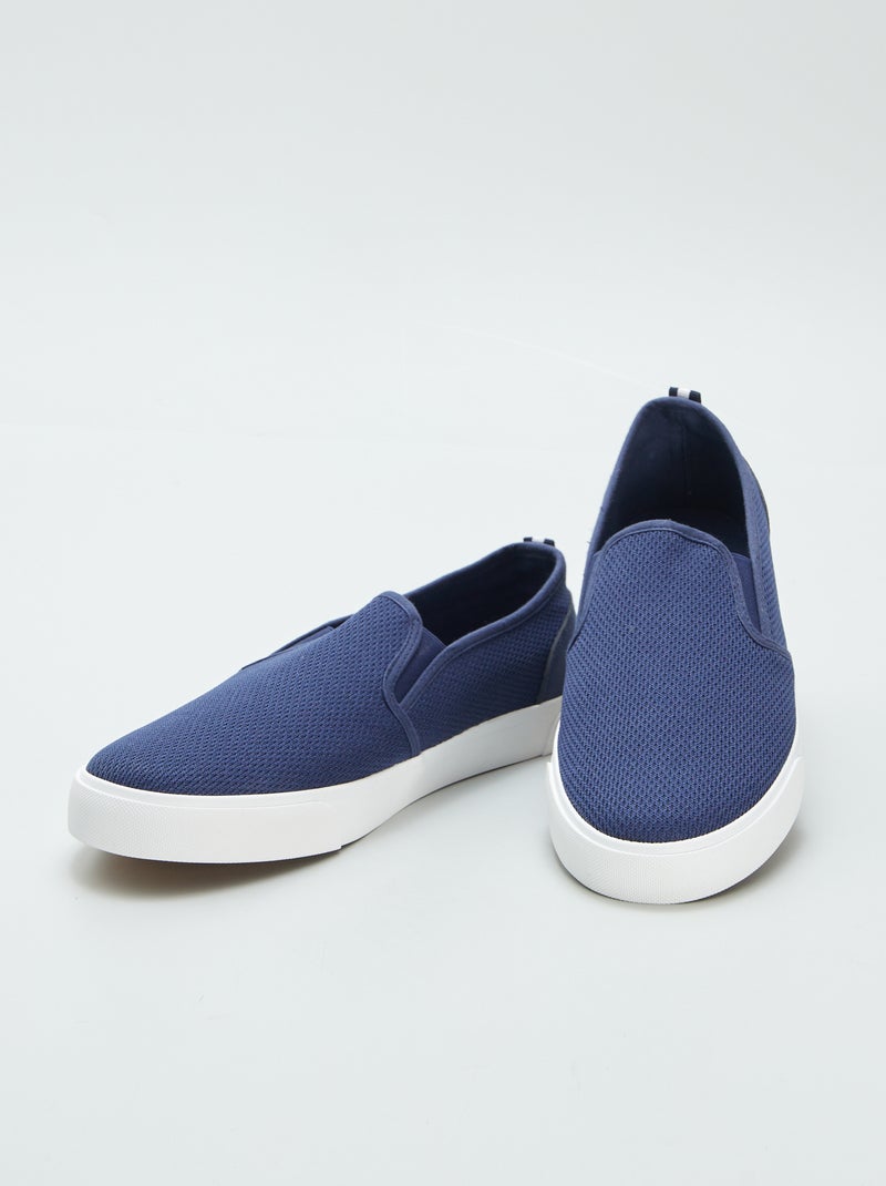 Ténis slip-on AZUL - Kiabi