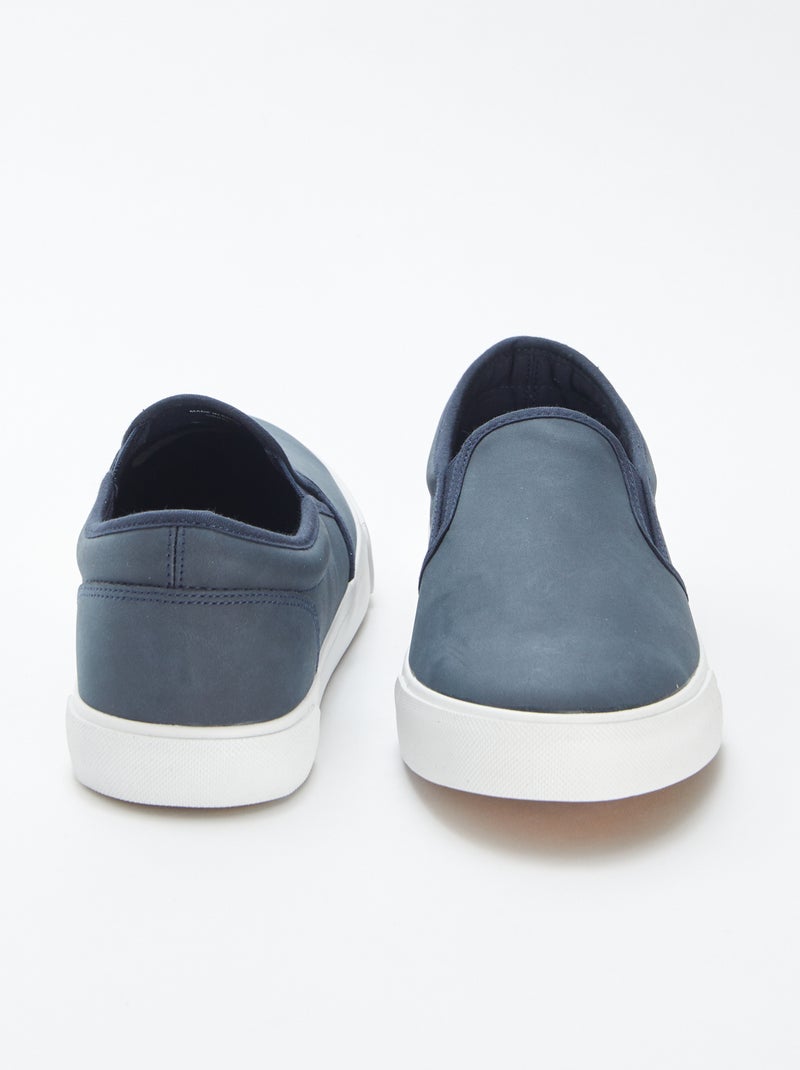 Ténis slip-on AZUL - Kiabi