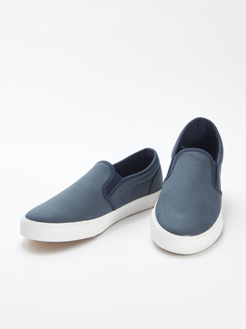 Ténis slip-on AZUL - Kiabi