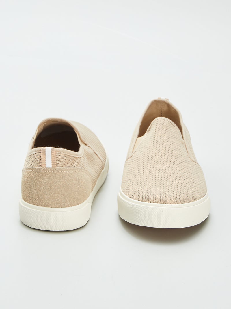 Ténis slip-on BRANCO - Kiabi