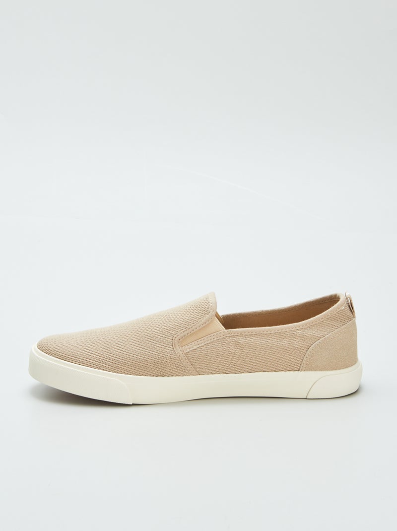 Ténis slip-on BRANCO - Kiabi