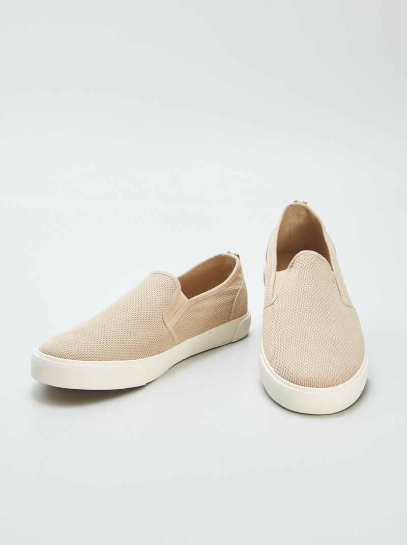 Ténis slip-on BRANCO - Kiabi